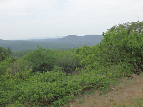 View on the N3, Mozambique hill climb.